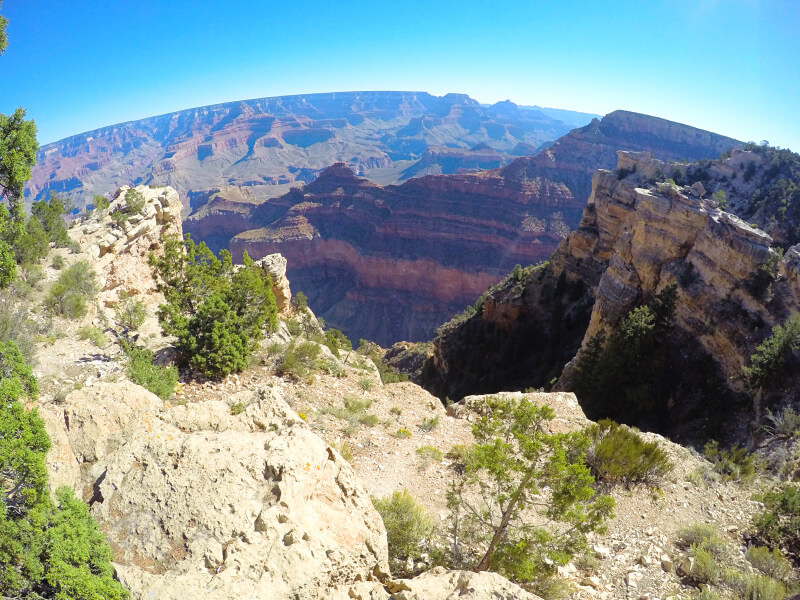 Grand Canyon pelas lente da Go Pro Foto: magari blu