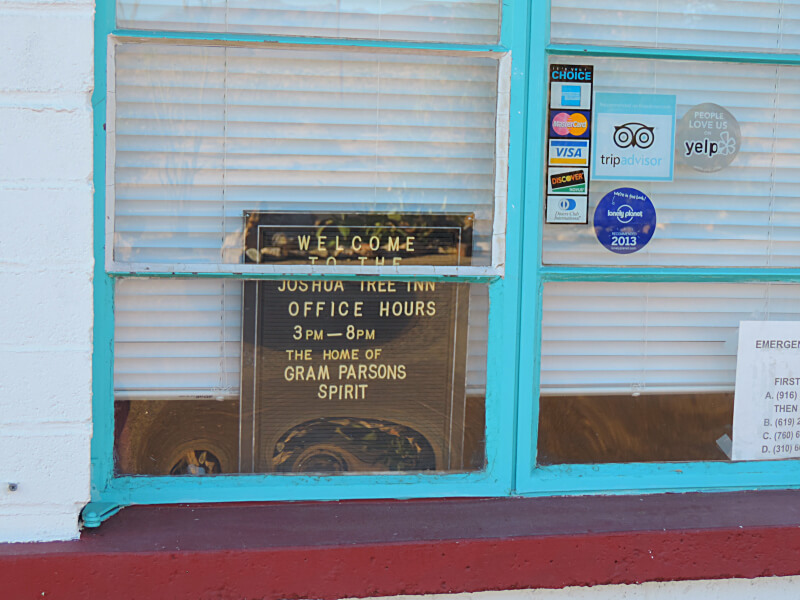 Joshua Tree Inn "Aqui vive o espírito de Gram Parsons" Foto: magari blu