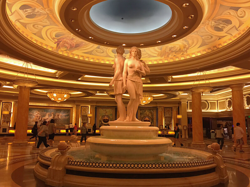 Detalhe do Caesars Palace Foto: magari blu