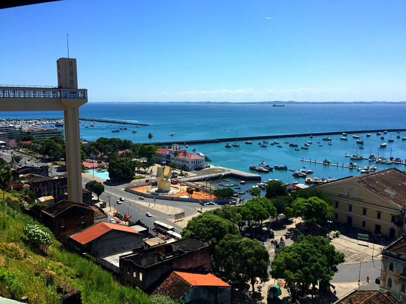 Elevador Lacerda e o Mercado Modelo na Cidade Baixa Foto: magari blu