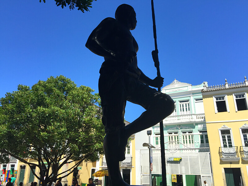 Estátua de Zumbi dos Palmares Foto: magari blu