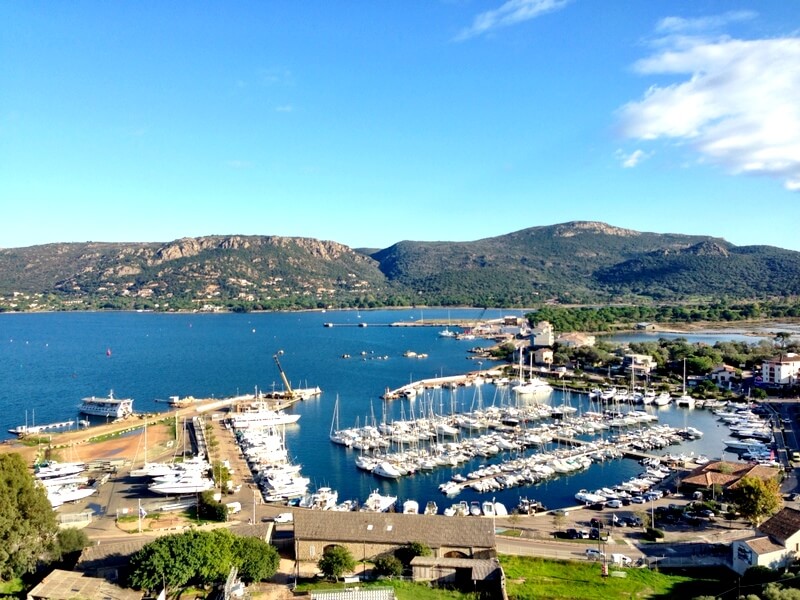 Marina de Porto Vecchio vista do alto Foto: Sara Meirinho