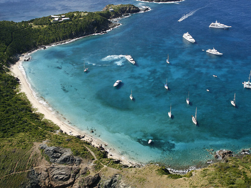 Anse de Colombier Foto: Divulgação