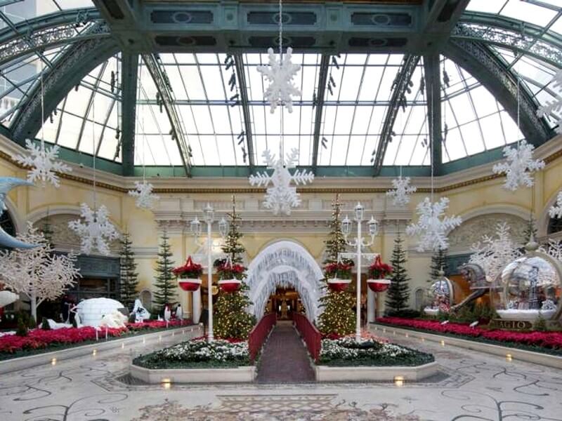 Decoração de Natal do Bellagio Foto: Divulgação