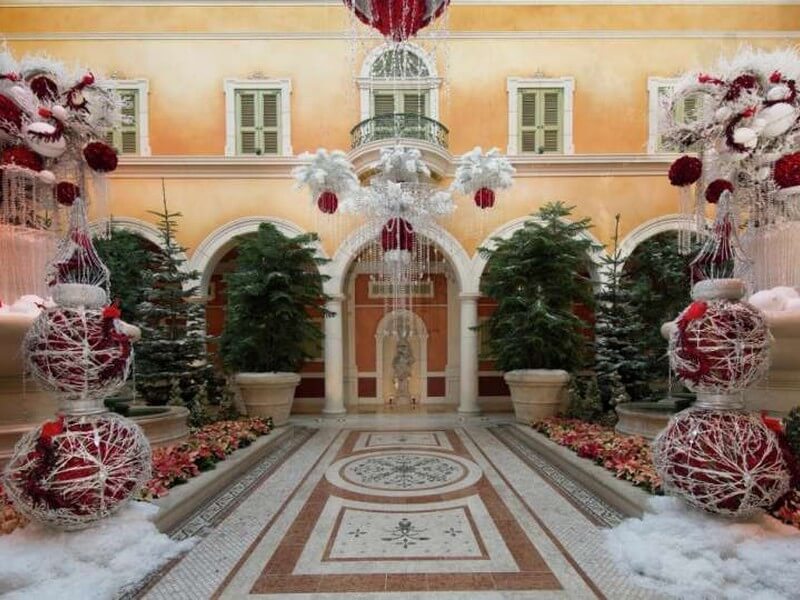 Decoração de Natal do Bellagio Foto: Divulgação