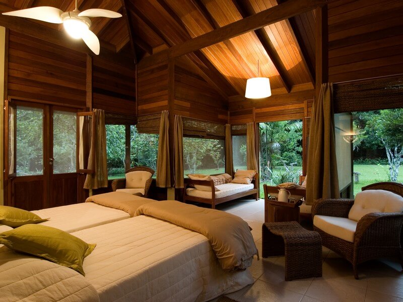 Bangalôs no Cristalino Lodge Foto: Divulgação