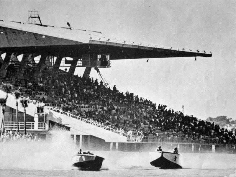 Marine Stadium nos anos 60 Foto: Reprodução