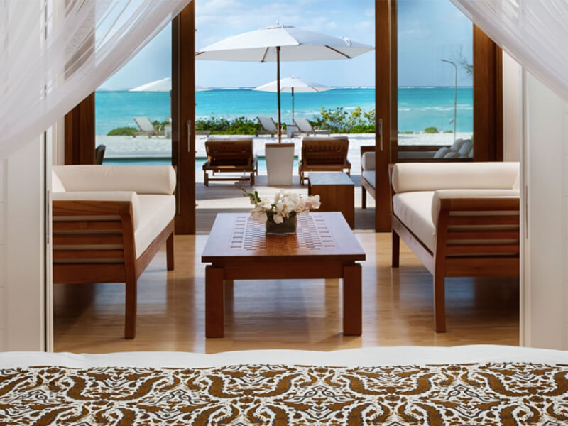 Quarto do Parrot Cay Resort Foto: Divulgação