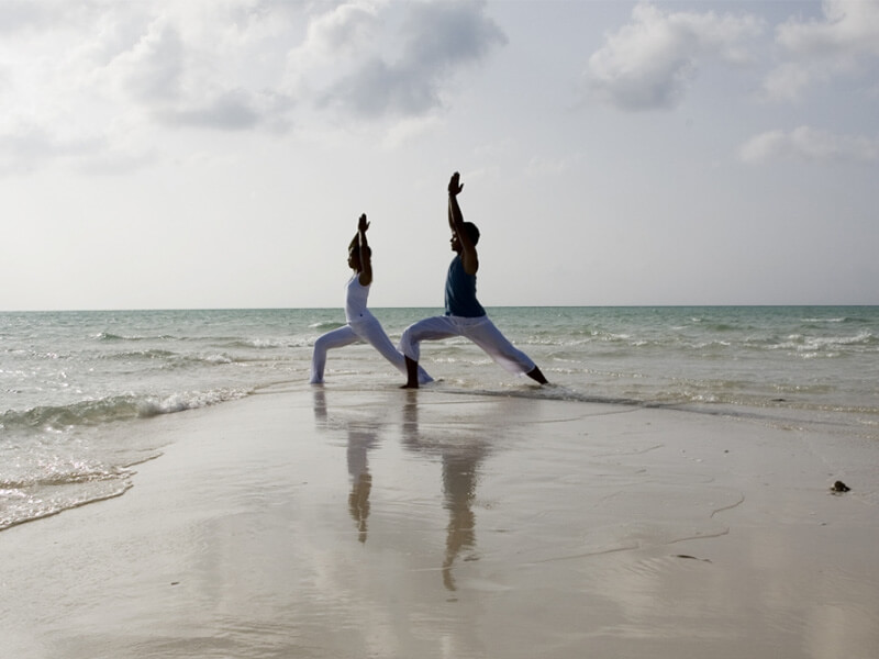 Yoga no Parrot Cay Resort Foto: Divulgação