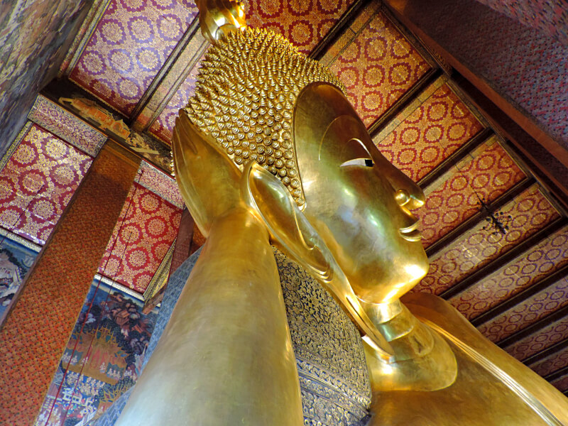 Buda Deitado no Wat Pho Foto: Ana Maria Junqueira