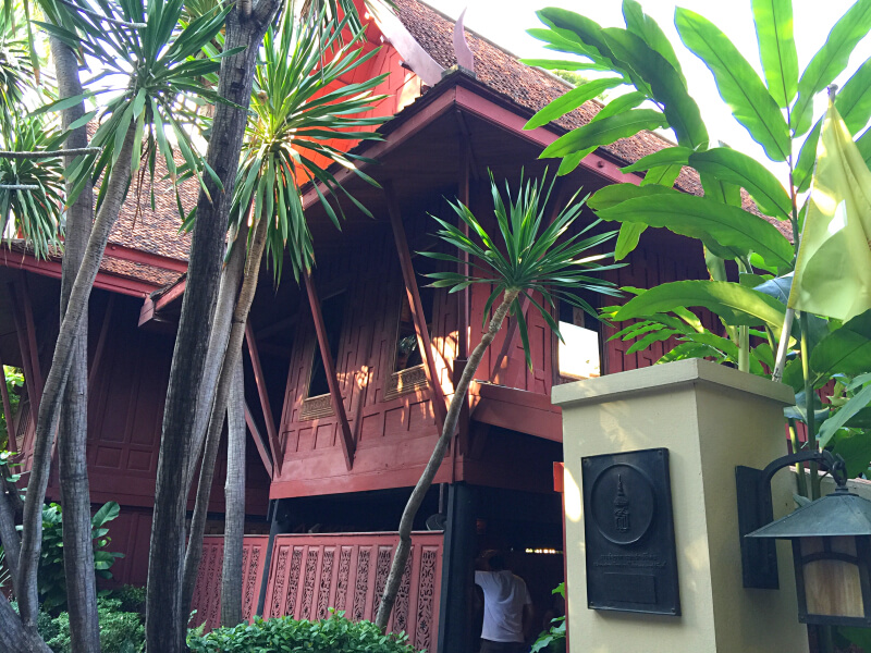 Jim Thompson's House: a casa vista de fora Foto: Ana Maria Junqueira