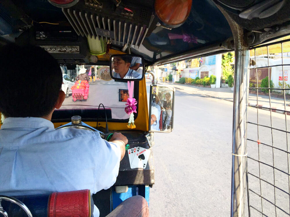 Tuk tuk em Bangkok Foto: Ana Maria Junqueira
