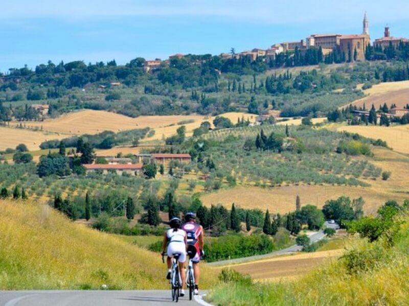 Bike na Toscana Foto: Reprodução