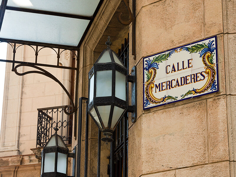 Calle Mercaderes Foto: Teresa Perez Tours