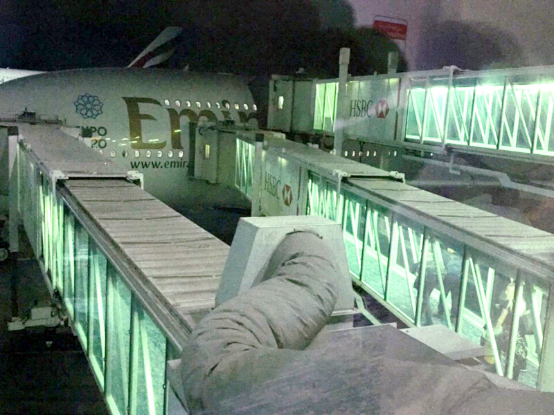 Os diversos finges ocupam 2 pisos diferentes do aeroporto Foto: Ana Maria Junqueira