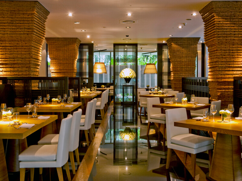 Interior do restaurante Nahm Foto: Divulgação