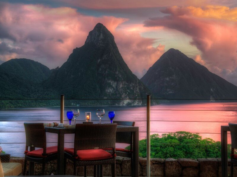 Jade Mountain Foto: Divulgação