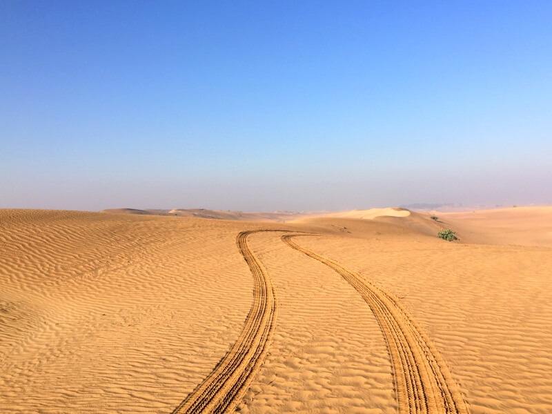 Deserto de Dubai Foto: Ana Maria Junqueira
