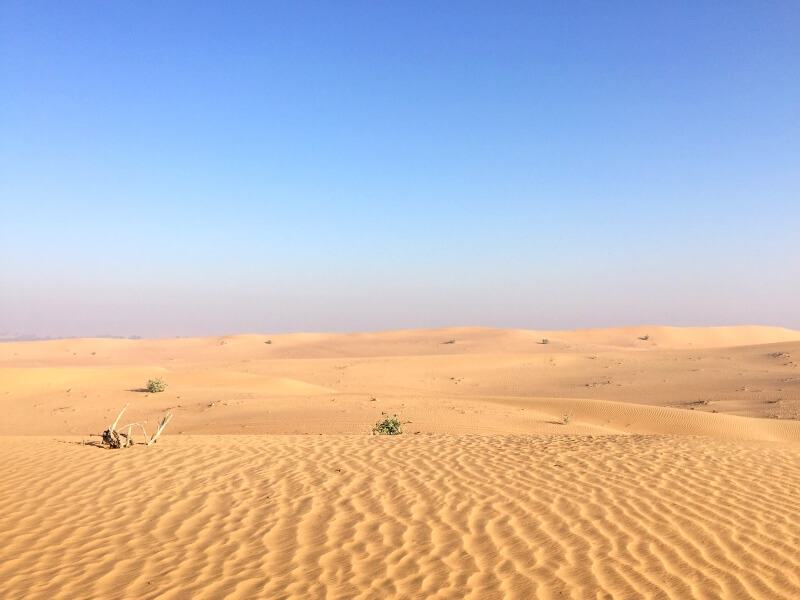 Deserto de Dubai Foto: Ana Maria Junqueira