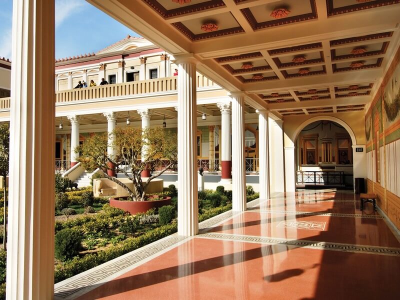 Getty Villa Foto: Reprodução