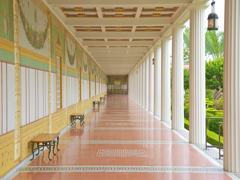 Getty Villa Foto: Reprodução