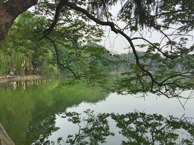 Lago Hoan Kiem Foto: Ana Maria Junqueira