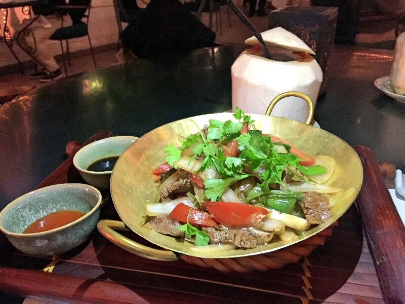 Noodles deliciosos no Spices Garden Foto: Ana Maria Junqueira