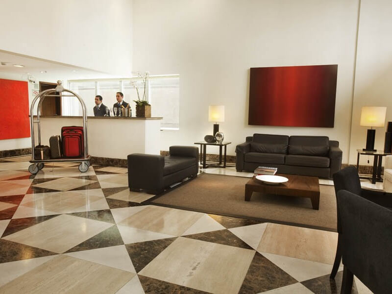 Lobby do Etoile Hotels Itaim Foto: Divulgação