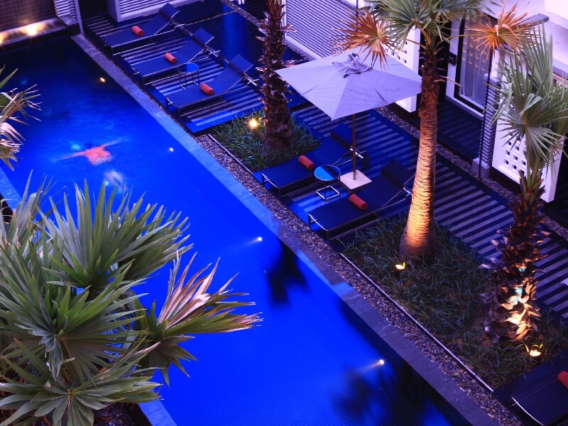 Piscina do Shinta Mani Club Foto: Divulgação