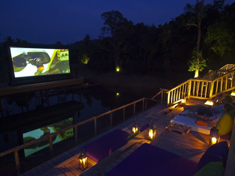 Cinema a céu aberto Foto: Divulgação