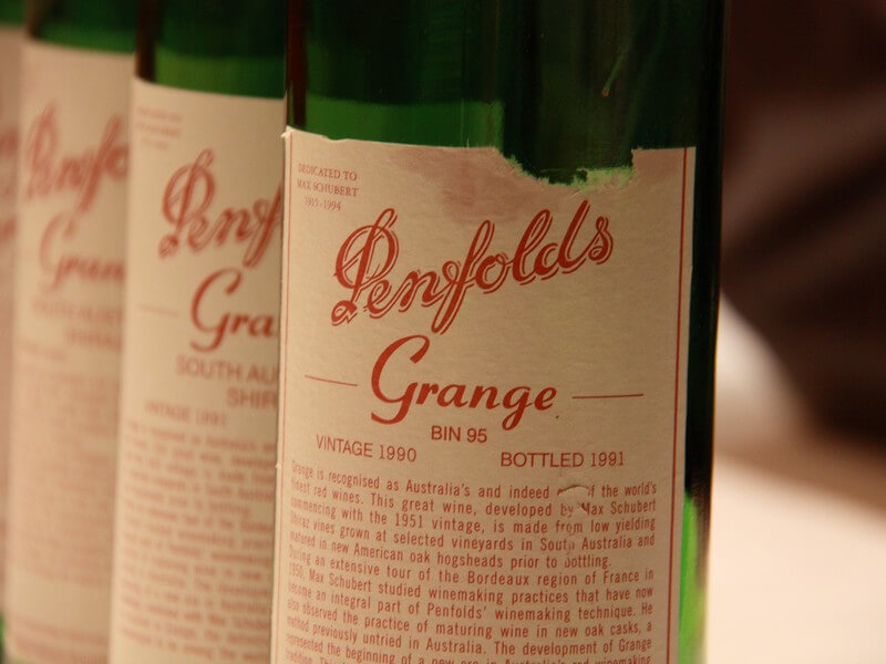 Vinhos Penfolds Grange Foto: Reprodução
