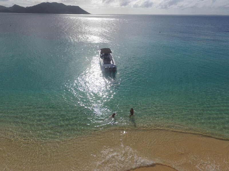 Tintamarre Foto: Caribbean Marines