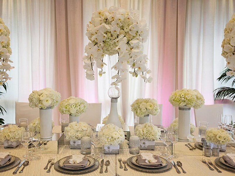 Decoração em um Disney Wedding Foto: Reprodução