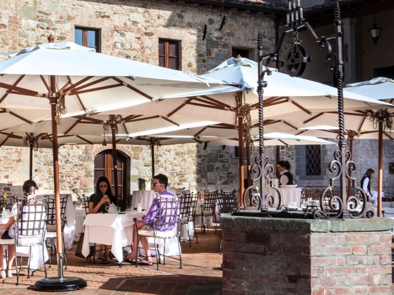 Castel Monastero Foto: Divulgação