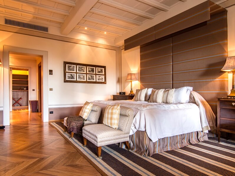 Junior Suite no Castiglion Del Bosco Foto: Divulgação