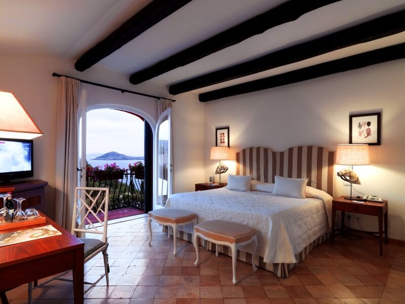 Suite no Il Pellicano Foto: Reprodução