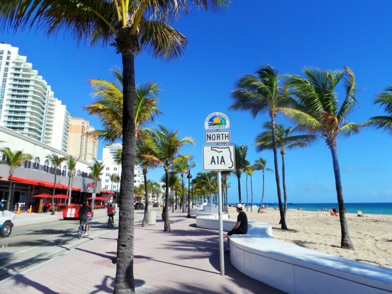 Fort Lauderdale Beach Boulevard Foto: Reprodução