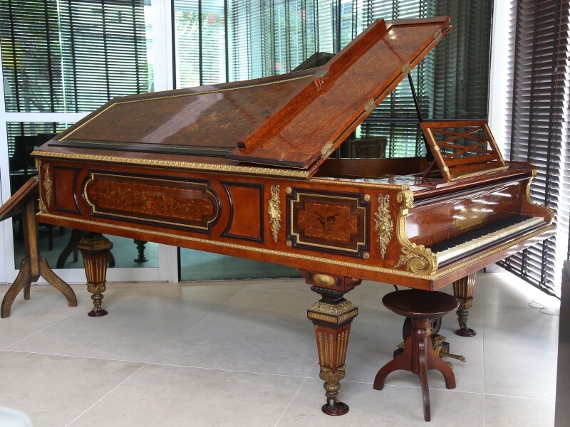 Piano Erard no Ca'd'Oro Foto: Divulgação