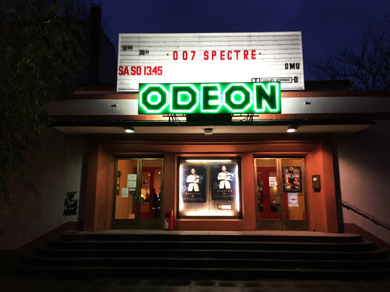 Salas Odeon, da rede York Kino no bairro de Schöneberg Foto: Laura Ammann