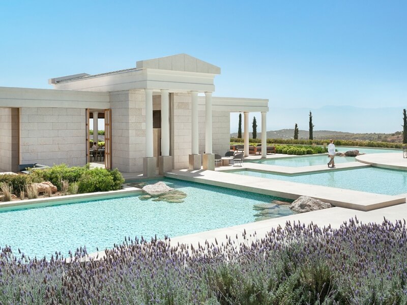 Amanzoe Spa Foto: Teresa Perez Tours