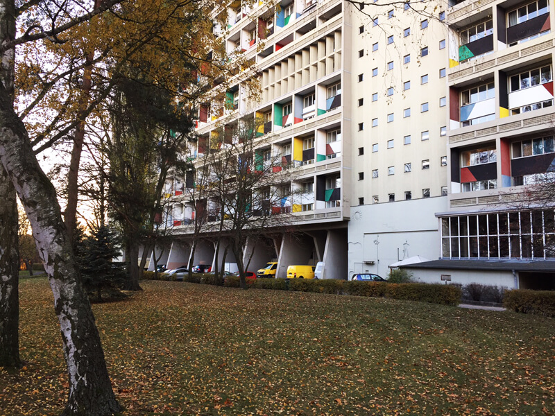 Exterior do Corbusierhaus ou Unité d'Habitation Foto: Laura Ammann