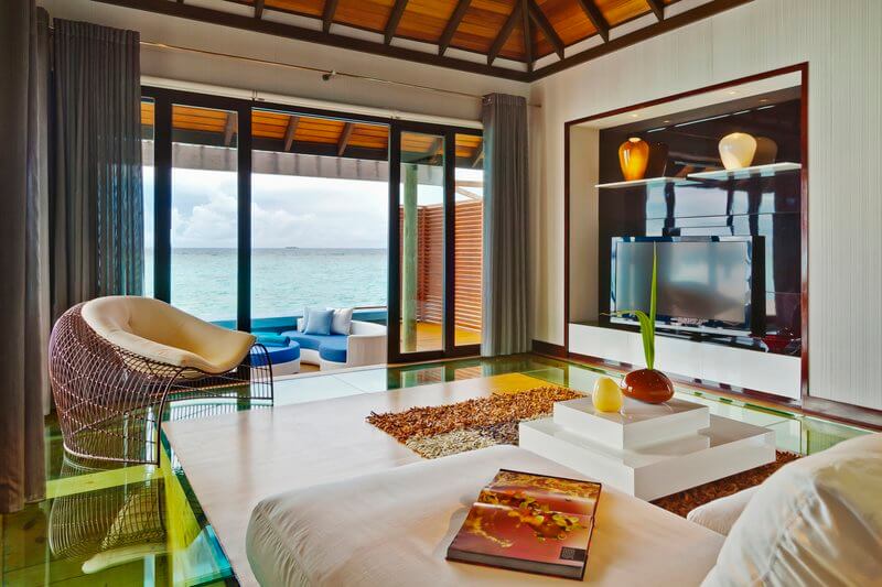 Water Suite no Velassaru Resort Foto: Divulgação