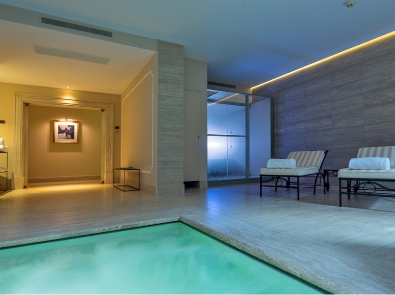 Spa do Aldrovandi Villa Borghese Foto: Divulgação