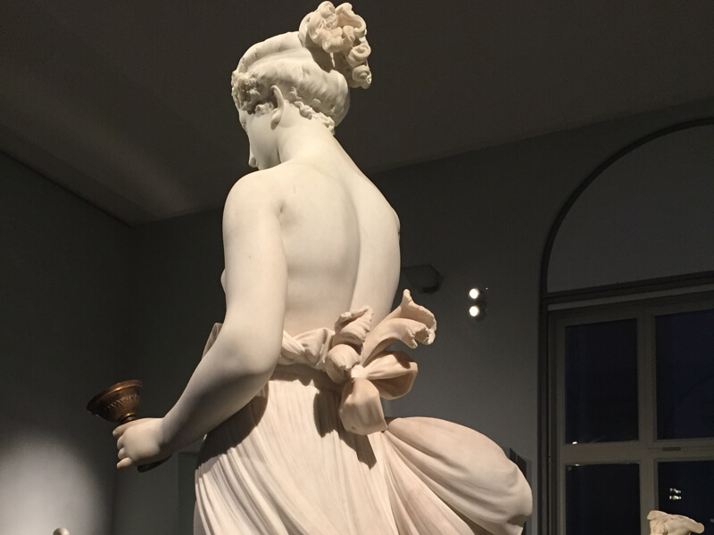 Antonio Canova, "Hebe", 1796 Foto: Laura Ammann
