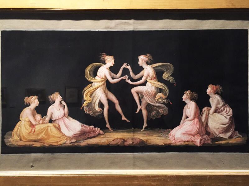 Antonio Canova, "Two Dancers, Four Nymphs and Cupid", 1798-99 Foto: Laura Ammann