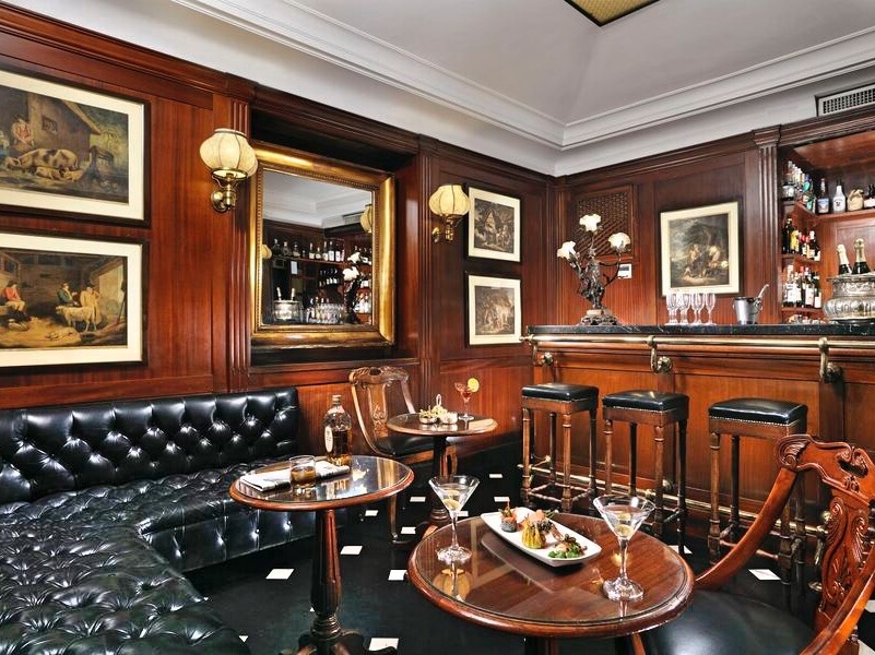 Bar do Hotel D'Inghilterra Foto: Divulgação