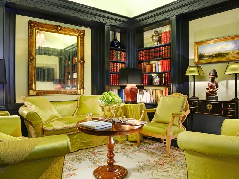 Lobby do Hotel D'Inghilterra Foto: Divulgação